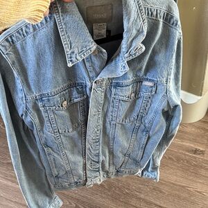 Versace Sky Blue Jean Jacket
